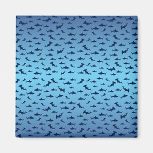 Shark PAttern Magneet