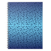Shark PAttern Notitieboek (Voorkant)