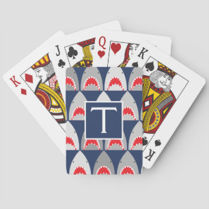 Shark Pattern Pokerkaarten