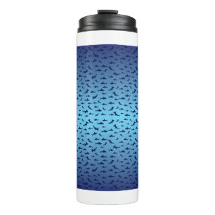 Shark PAttern Thermosbeker