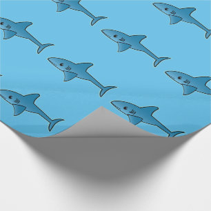 Shark Pattern - Wrapping Paper, 30 x 6 inch Cadeaupapier