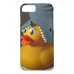 Shark Pet Rubber Duck iPhone 8/7 Hoesje