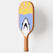 Shark Pickleball Paddle - Groot Wit (Links)
