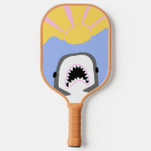 Shark Pickleball Paddle - Tijgerhaai (Achterkant)