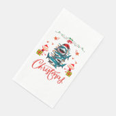 Shark Pile Christmas Pet Xmas Servet (Hoek)