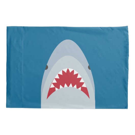 Shark Pillowcase Kussensloop (Achterkant)
