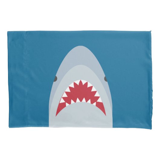 Shark Pillowcase Kussensloop (Voorkant)