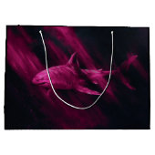 Shark Pink Groot Cadeauzakje (Achterkant)
