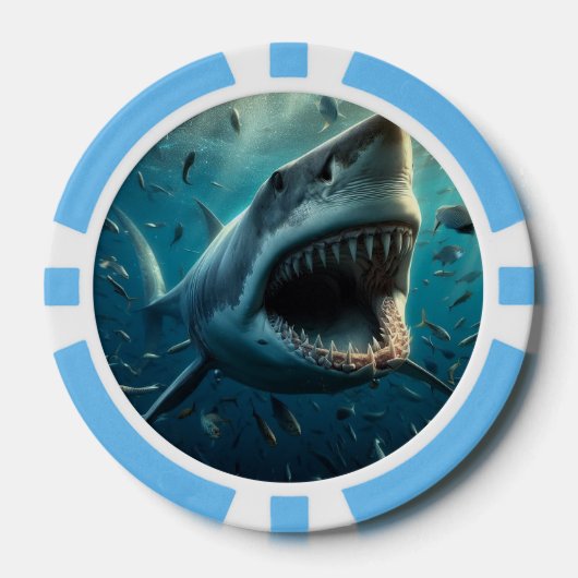 SHARK POKER CHIPS (Voorkant)
