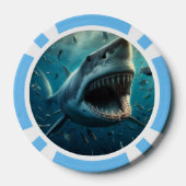 SHARK POKER CHIPS (Achterkant)