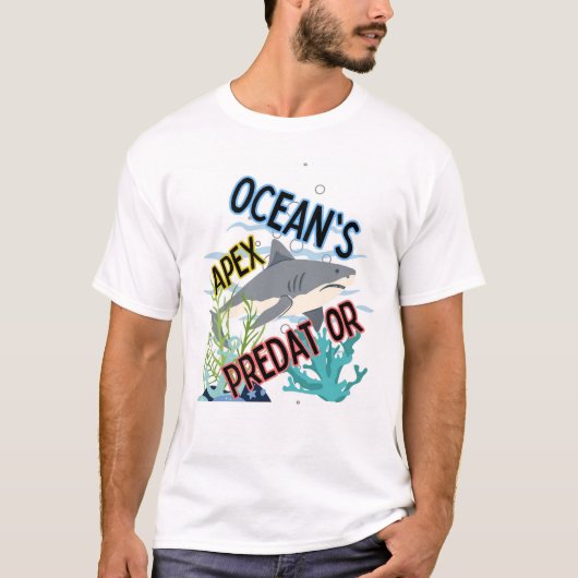 shark predator collection t-shirt (Voorkant)