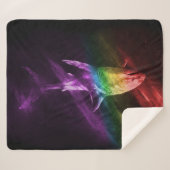 Shark Pride 3 sizes Sherpa Deken (Voorkant (horizontaal))