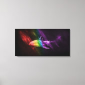 Shark Pride Canvas Afdruk (Voorkant)