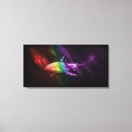 Shark Pride Canvas Afdruk