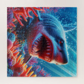 Shark Puzzle Legpuzzel (Horizontaal)