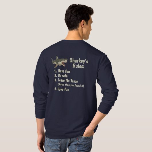 Shark Ranger T-shirt van Sharkey d'Shark (Achterkant volledig)