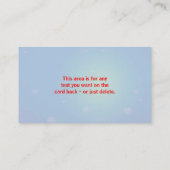 Shark Real Estate Visitekaartjes (Achterkant)