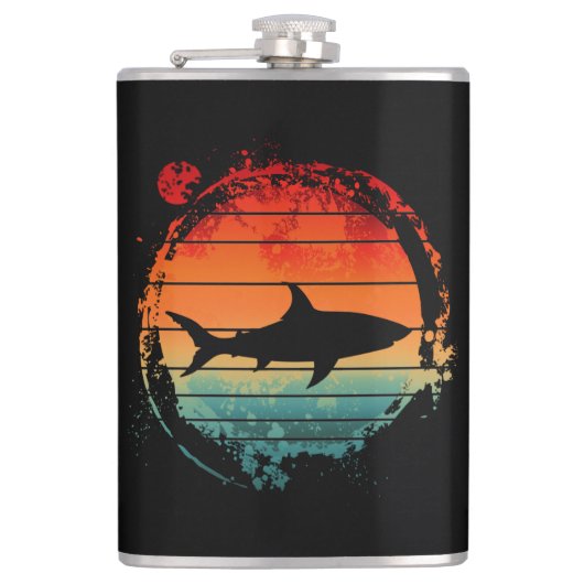 SHARK  RETRO HEUPFLES (Voorkant)