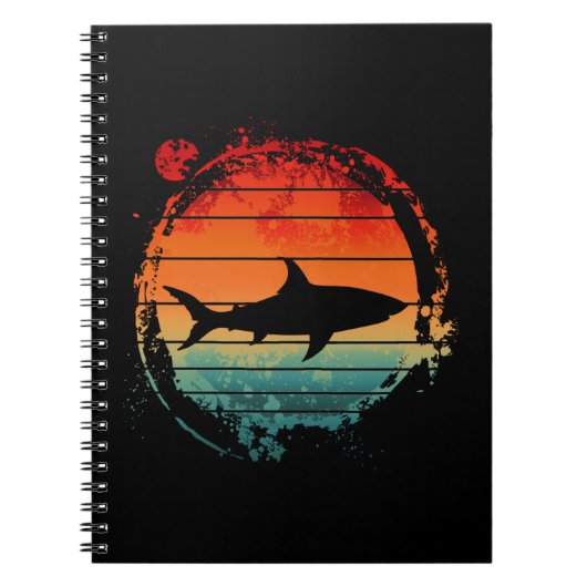 SHARK  RETRO NOTITIEBOEK (Voorkant)