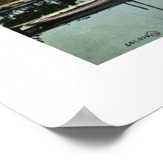 Shark River, Belmar, NJ Poster (Hoek)