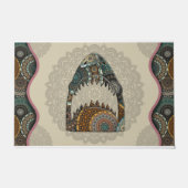 Shark Sasquatch Yeti thema deurmat (Voorkant)