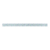 Shark Satin Ribbon in Blue Satijnen Lint (Voorkant)