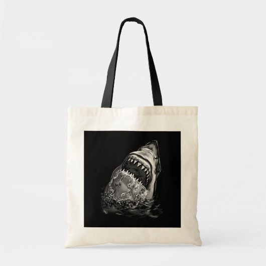Shark Scary Shark Tote Bag (Voorkant)
