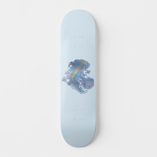 shark schaats board persoonlijk skateboard (Voorkant)