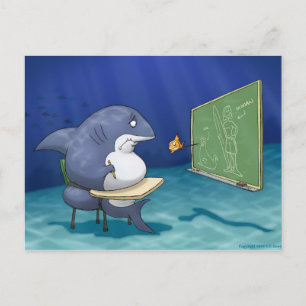 Shark School Briefkaart