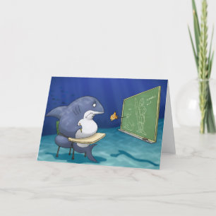 Shark School Card Kaart