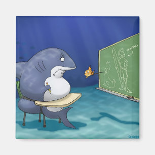Shark School Magneet