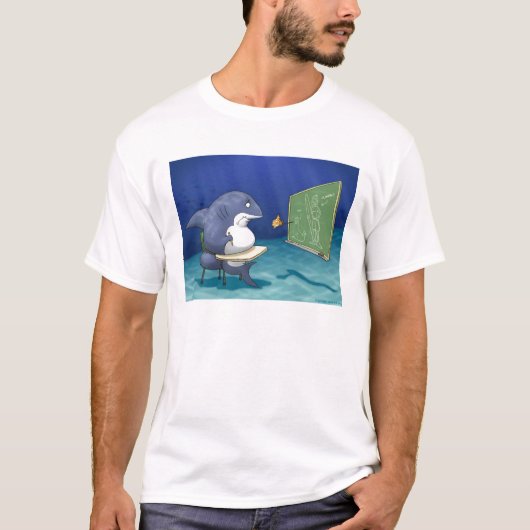 Shark School T-Shirt (Voorkant)
