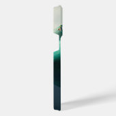 Shark sculpture on the beach iPhone hoesje (Rechterkant)