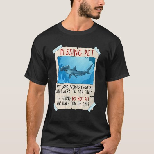 Shark Shark Hammerhead T-shirt Shark 1 (Voorkant)