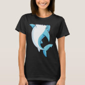 Shark Shirt Adult Kids Men Women Shark Costume  (Voorkant)