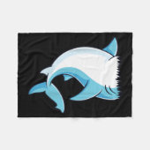 Shark Shirt Adult Kids Men Women Shark Costume  Fleece Deken (Voorkant (Horizontaal))