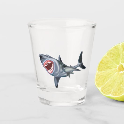 Shark Shot Glass Glas (Voorkant)