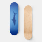Shark silhouet persoonlijk skateboard (Voorkant)