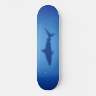 Shark silhouet persoonlijk skateboard