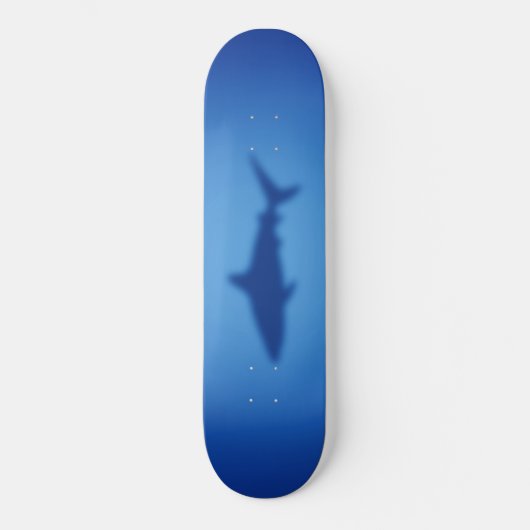 Shark silhouet persoonlijk skateboard (Voorkant)