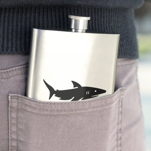 Shark Silhouette Flacon (Voorbeeld)