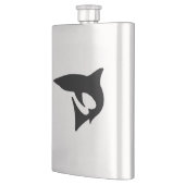 Shark Silhouette Heupfles (Links)