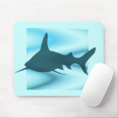Shark Silhouette Mousepad Muismat (Met muis)