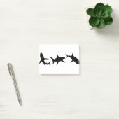 Shark Silhouette Post-it® Notes (Kantoor)