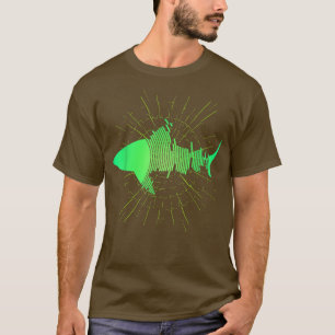  Shark SilhouetteHammerhead Shark Tiger Sha T-shirt