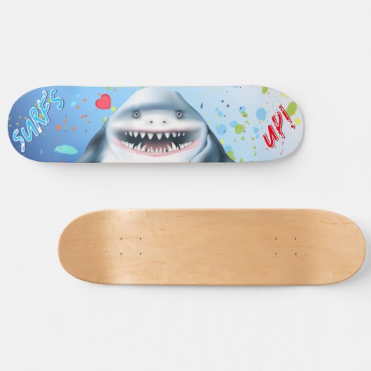 Shark Skateboard (Horizontaal)