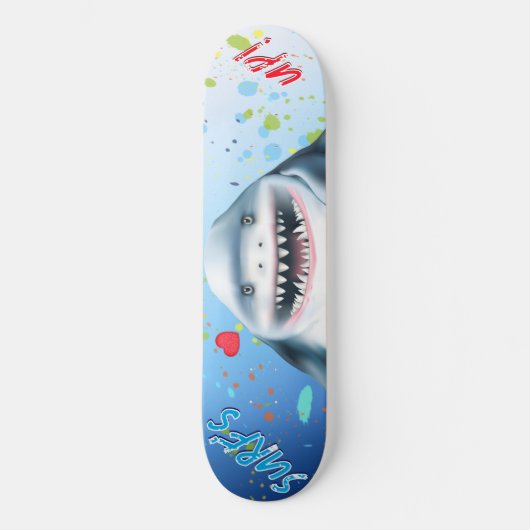 Shark Skateboard (Voorkant)