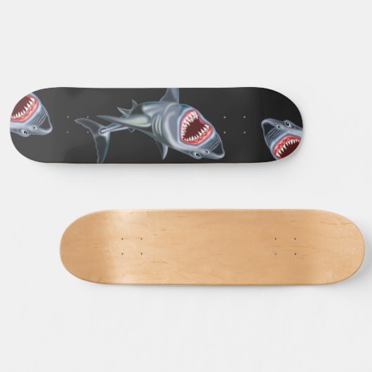 Shark Skateboard - Aangepast (Horizontaal)