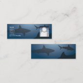 Shark - Skinny Mini Visitekaartje (Voorkant / Achterkant)
