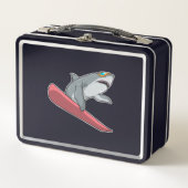 Shark Snowboarder Snowboard (Voorkant)